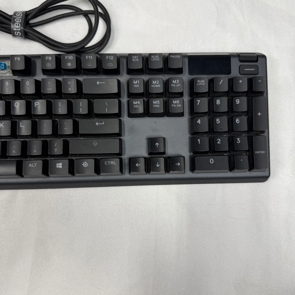 SteelSeries Apex 5 Hybrid Mechanical Gaming Keyboard Black KB-00013 OLED Display